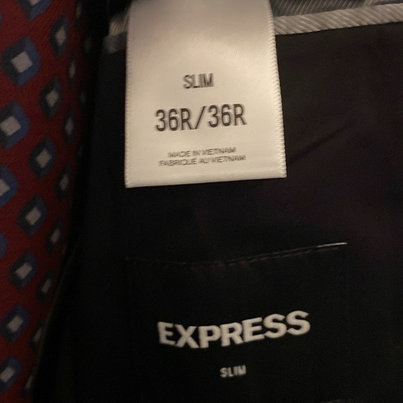 Express Brown Tailored Sport Coat - Picture 9 of 10